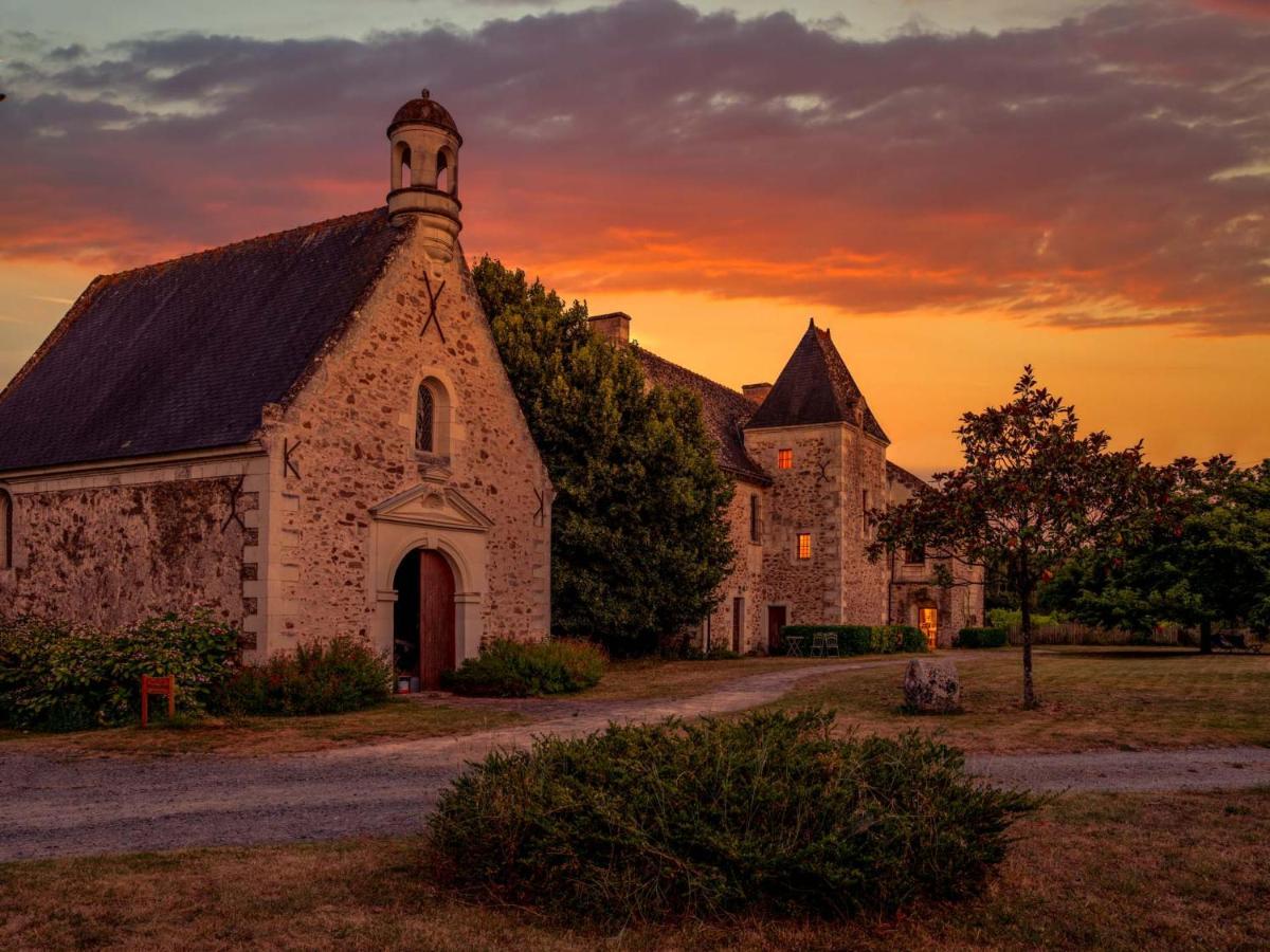 Manoir De Jouralem Bed & Breakfast Blaison Exterior foto