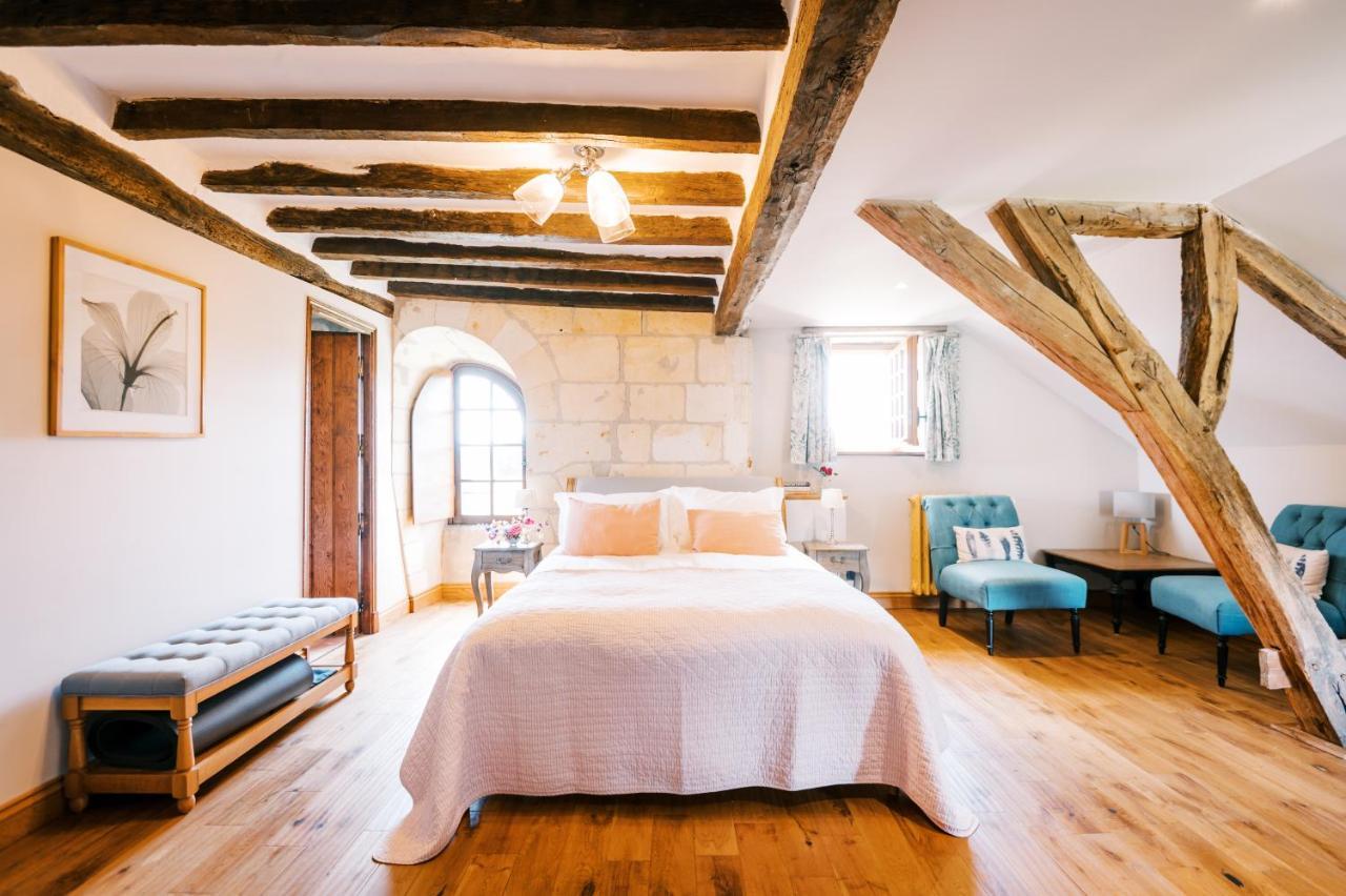 Manoir De Jouralem Bed & Breakfast Blaison Exterior foto