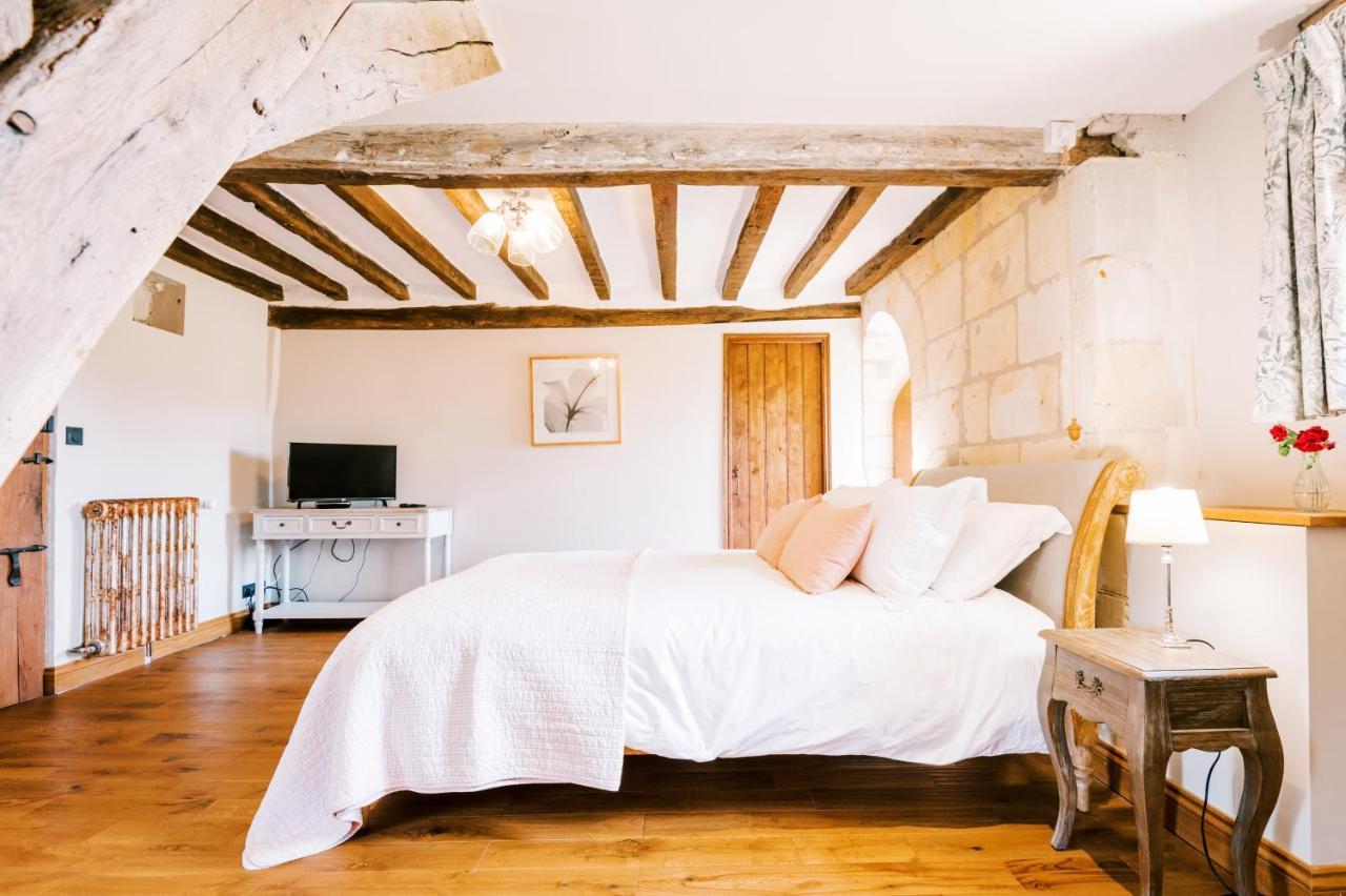 Manoir De Jouralem Bed & Breakfast Blaison Exterior foto