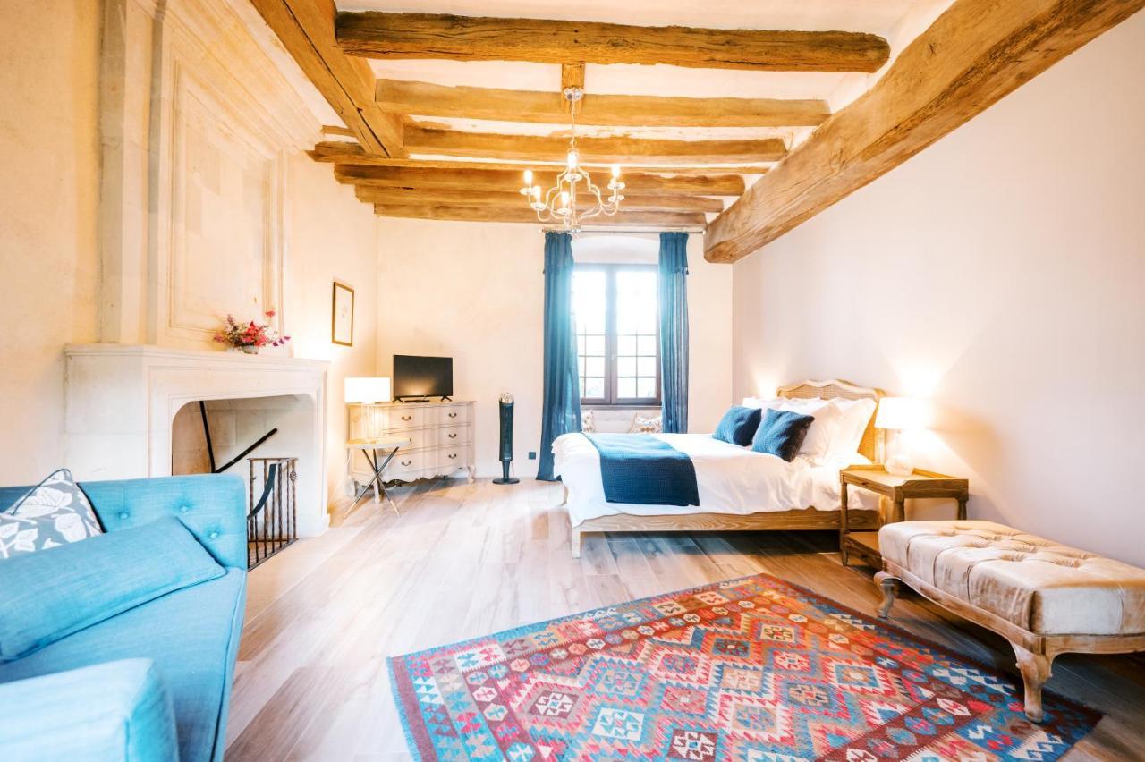 Manoir De Jouralem Bed & Breakfast Blaison Exterior foto