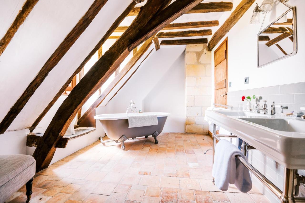 Manoir De Jouralem Bed & Breakfast Blaison Exterior foto