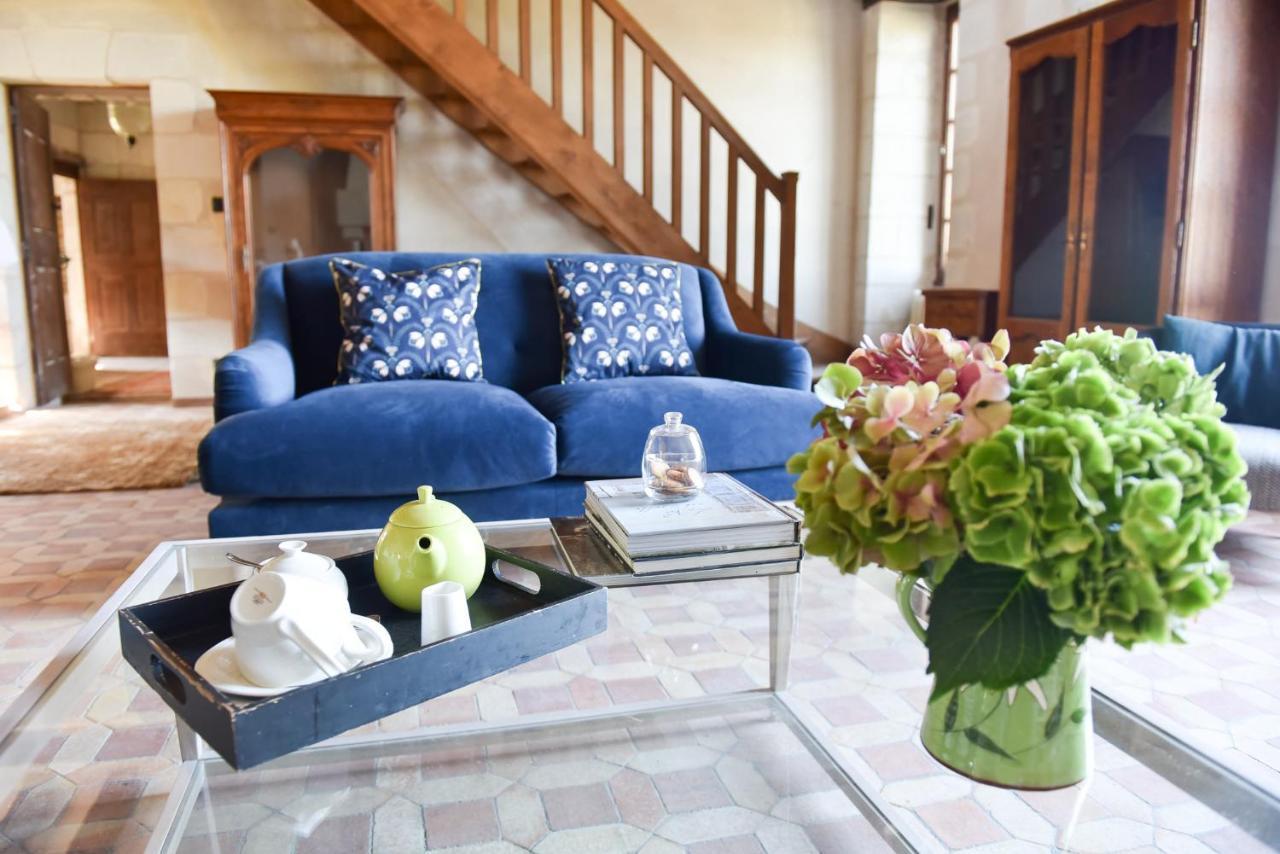Manoir De Jouralem Bed & Breakfast Blaison Exterior foto