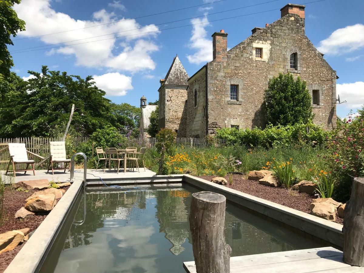 Manoir De Jouralem Bed & Breakfast Blaison Exterior foto